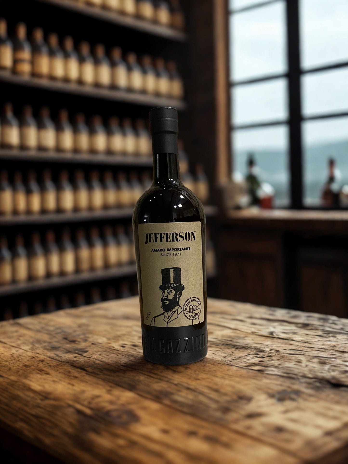LIQUORE JEFFERSON AMARO IMPORTANTE Vecchio Magazzino Doganale