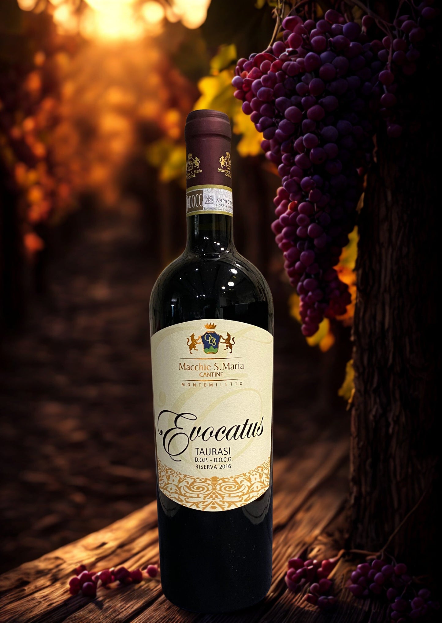 AGLIANICO EVOCATUS TAURASI RISERVA 2016 MACCHIE SANTA MARIA