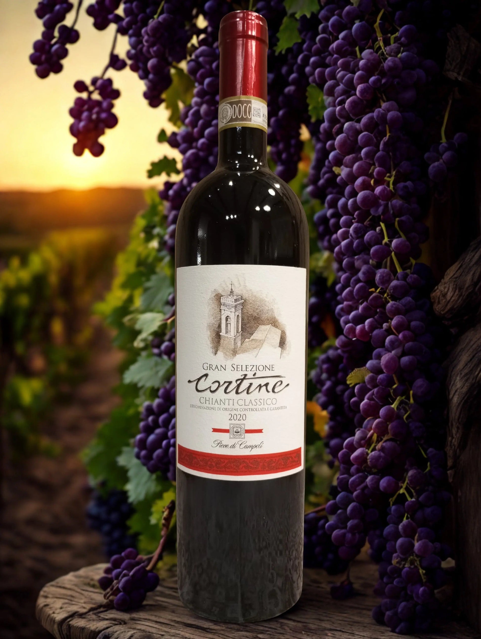 SANGIOVESE CHIANTI CLASSICO CORTINE DOCG 2020-PIEVE DI CAMPOLI PIEVE DI CAMPOLI