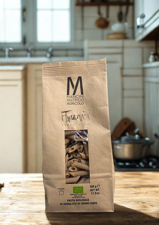 PASTA BIO PENNE LISCE I TURANICI-MANCINI Mancini