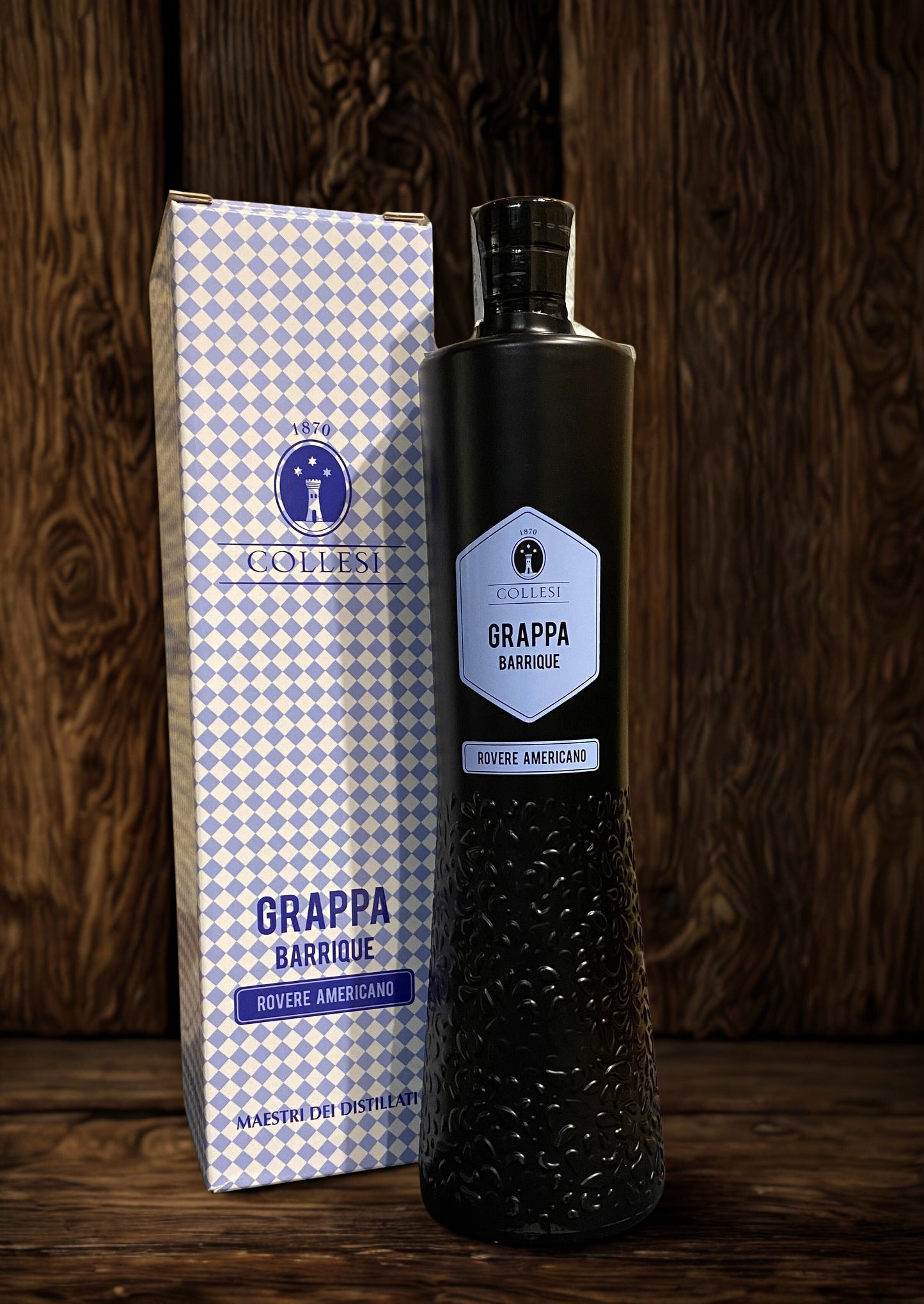 GRAPPA BARRIQUE ROVERE AMERICANO ASTUCCIATO-COLLESI Collesi