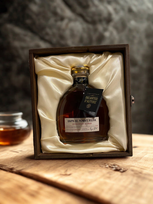 GRAPPA RISERVA DEL PIEMONTE DECANTER D'AUTORE-LUIGI FRANCOLI LUIGI FRANCOLI