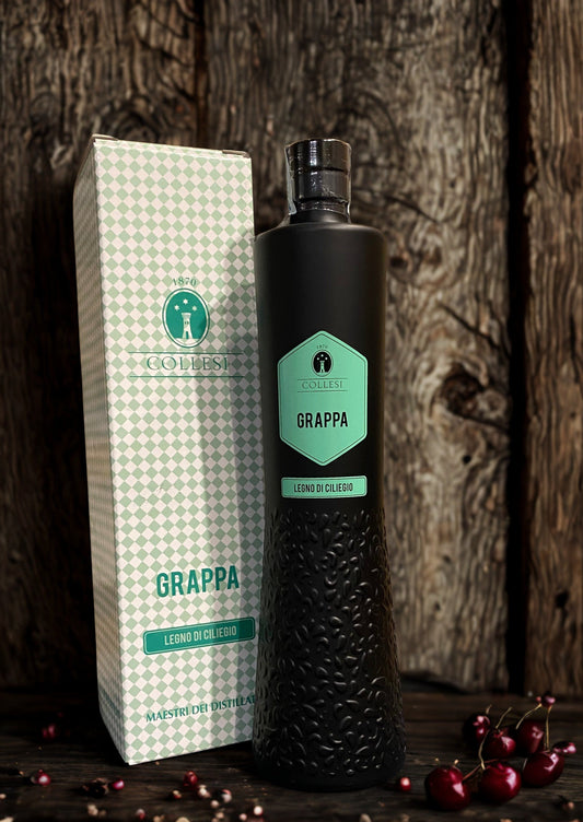 GRAPPA LEGNO DI CILIEGIO ASTUCCIATA-COLLESI Collesi