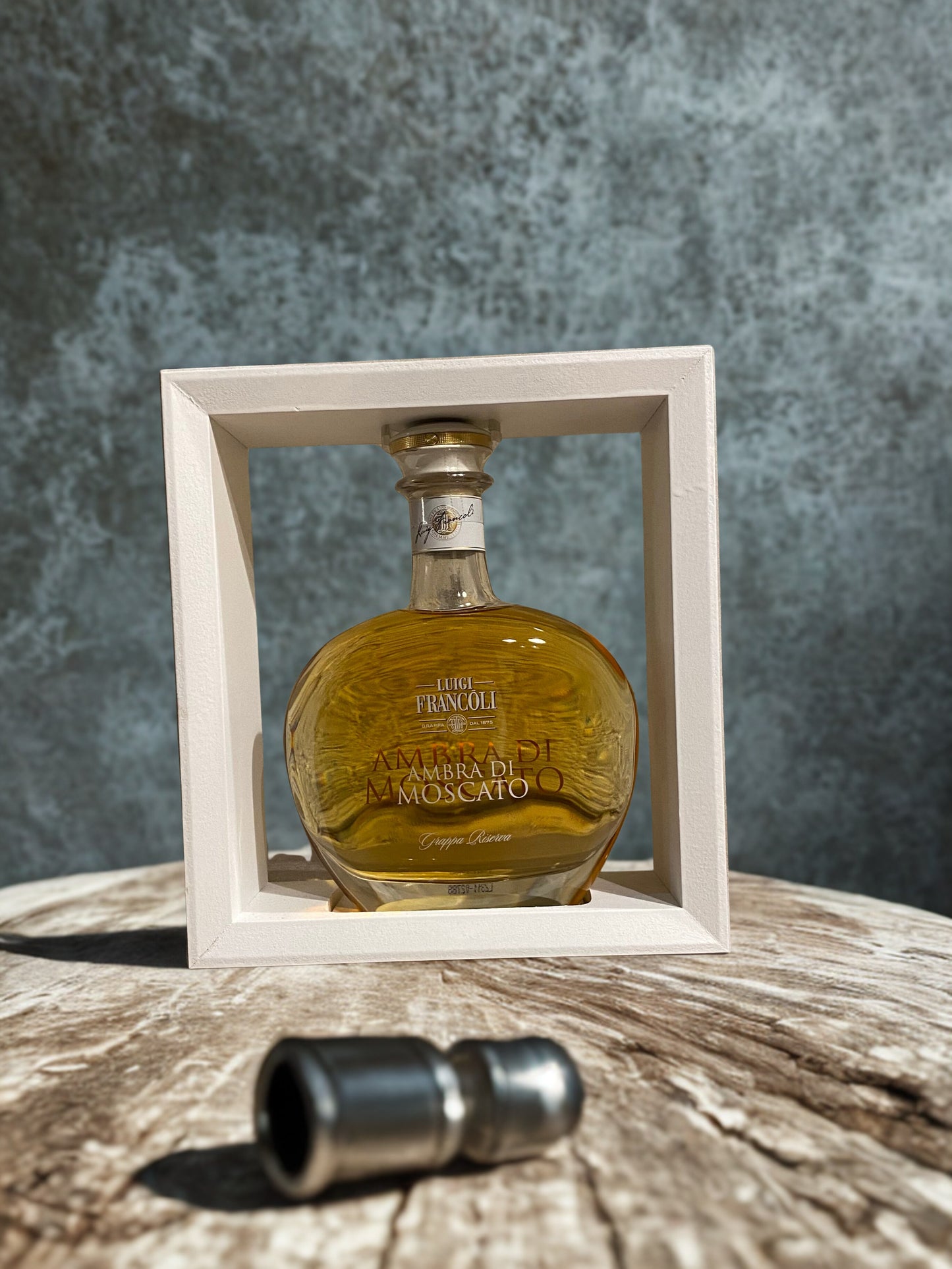AMBER GRAPPA OF MOSCATO-LUIGI FRANCOLI