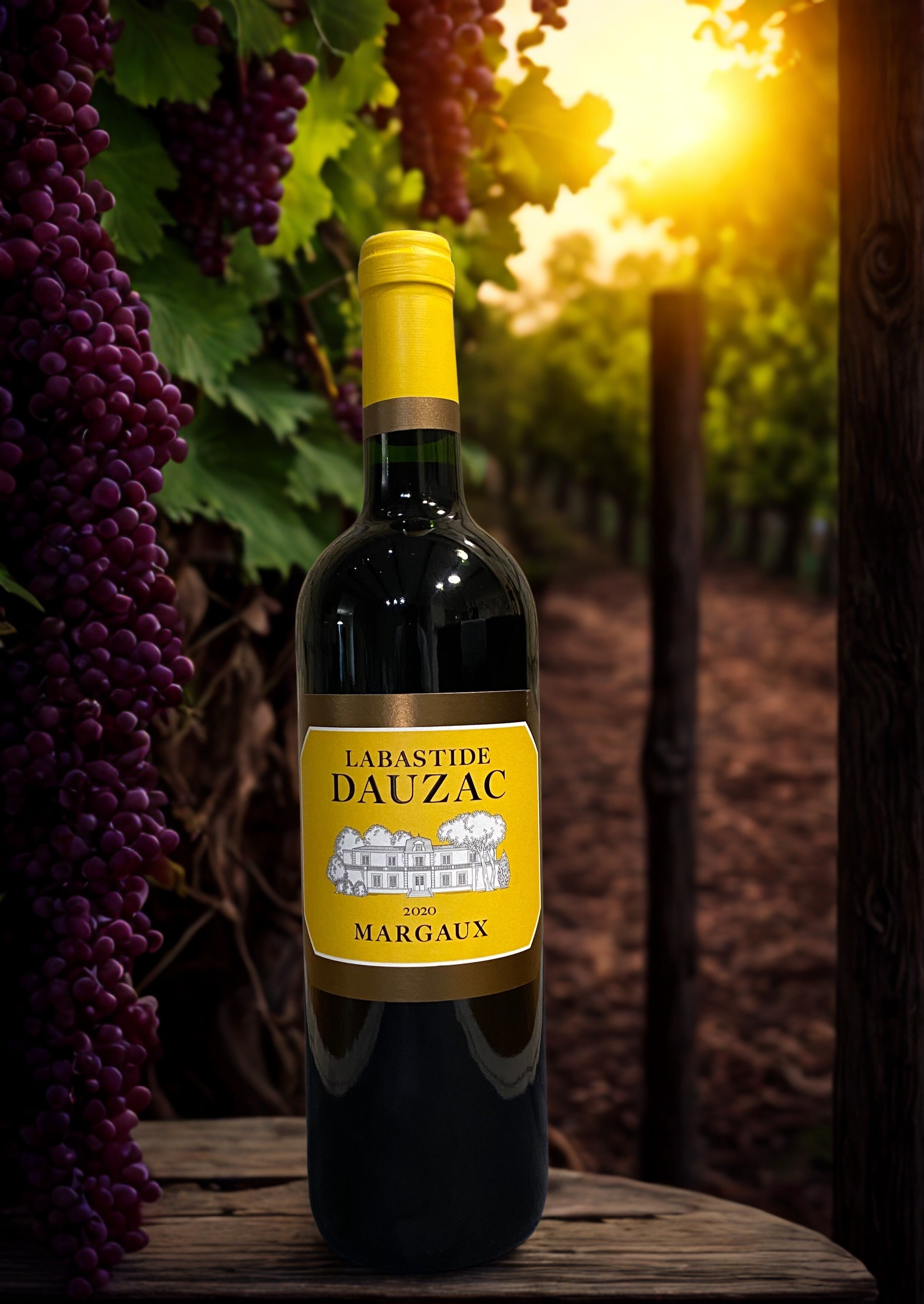 MERLOT MARGAUX AOC LABASTIDE DAUZAC 2020 CHATEAU DAUZAC