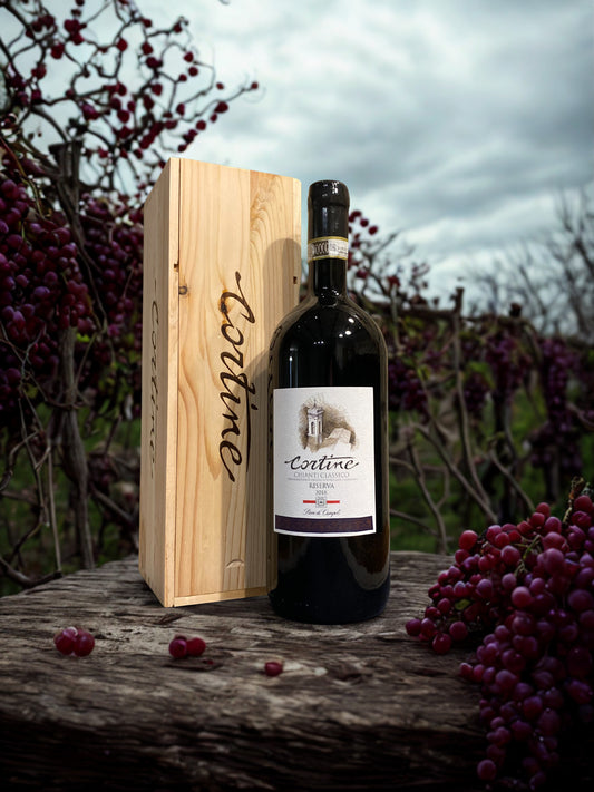 SANGIOVESE CHIANTI CLASSICO RISERVA CORTINE DOCG 2018 1,5L-PIEVE DI CAMPOLI