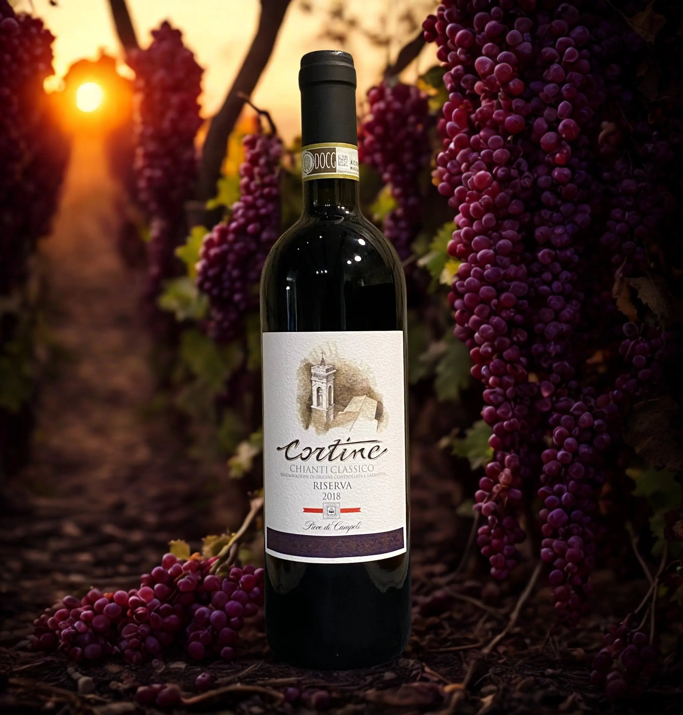 CHIANTI CLASSICO RISERVA CORTINE DOCG 2018-PIEVE DI CAMPOLI PIEVE DI CAMPOLI