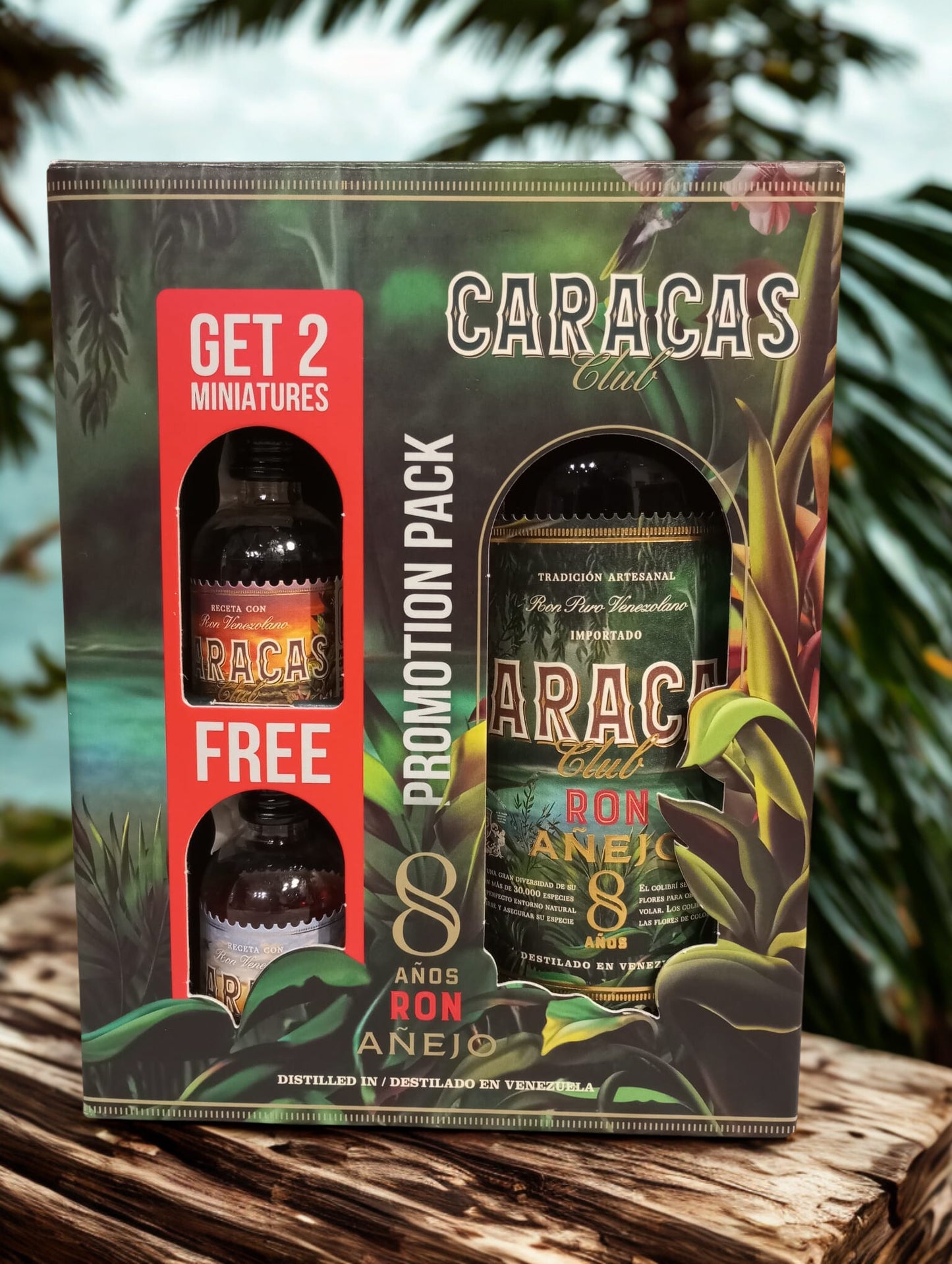 CARACAS CLUB CONFEZIONE 8 ANNI MINIATURES PACK