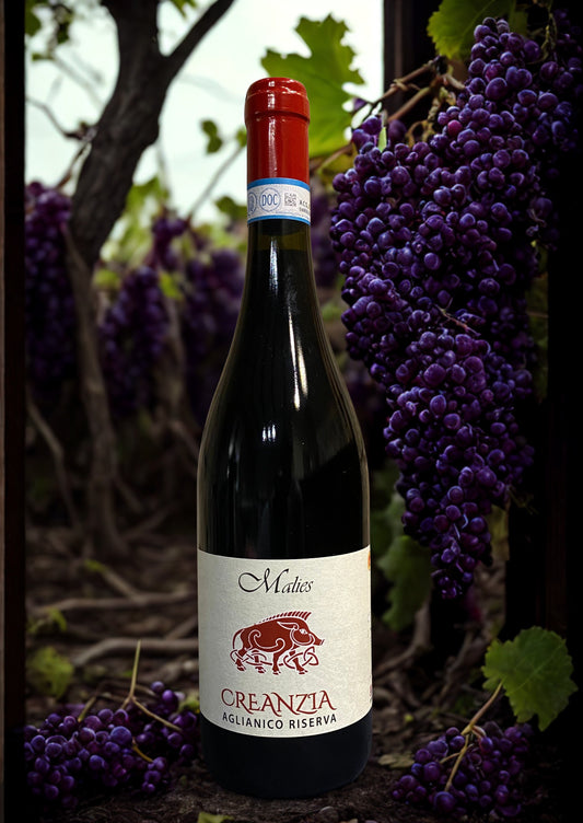 AGLIANICO CREANZIA RISERVA DOC 2017-VIÑEDOS MALIES