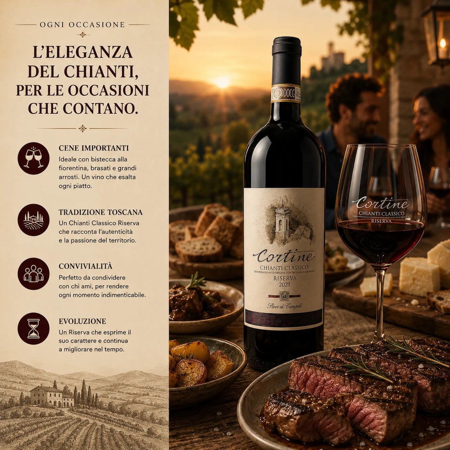 CORTINE CHIANTI CLASSICO RISERVA 2021