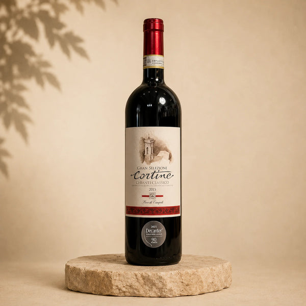 SANGIOVESE CHIANTI CLASSICO GRAN SELECCIÓN CORTINE DOCG 2015-PIEVE DI CAMPOLI