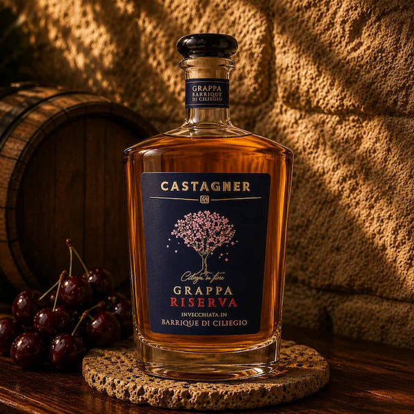 GRAPPA RISERVA INVECCHIATA IN BARRIQUE DI CILIEGIO