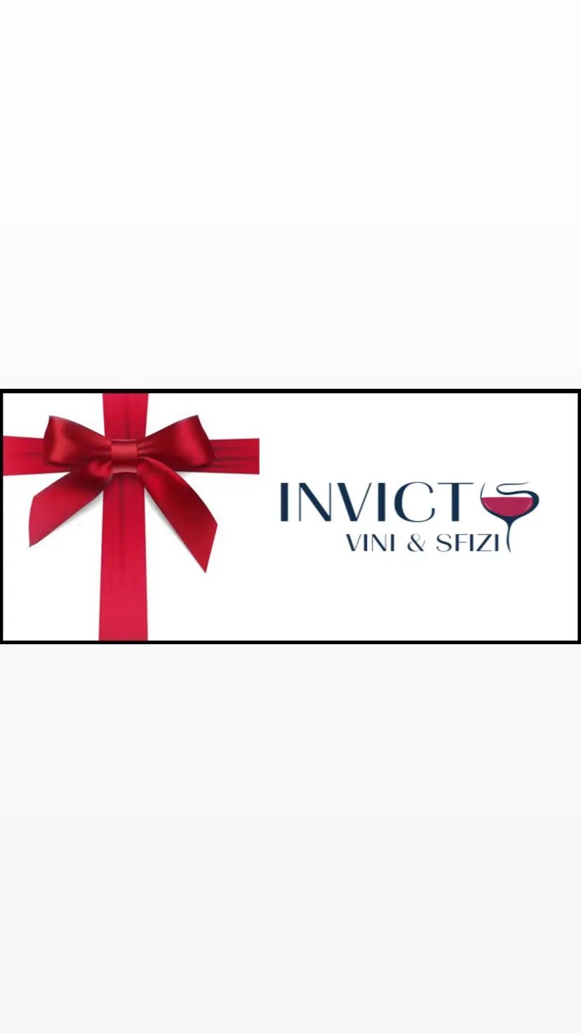 INVICTUS WINE BUONO REGALO Invictus Wine Bar