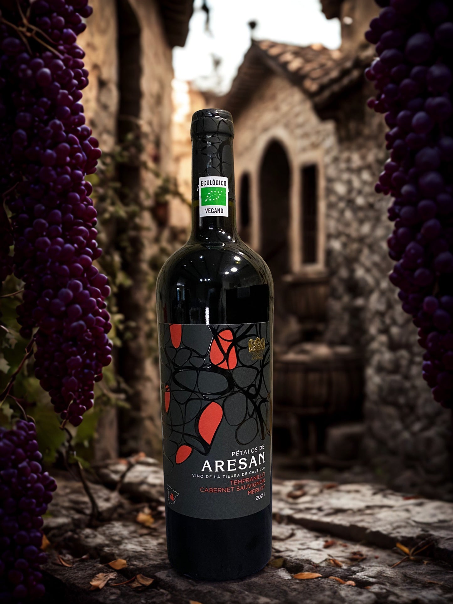CABERNET SAUVIGNON PÉTALOS DE ARESAN 2021-CASTILLO DE ARESAN