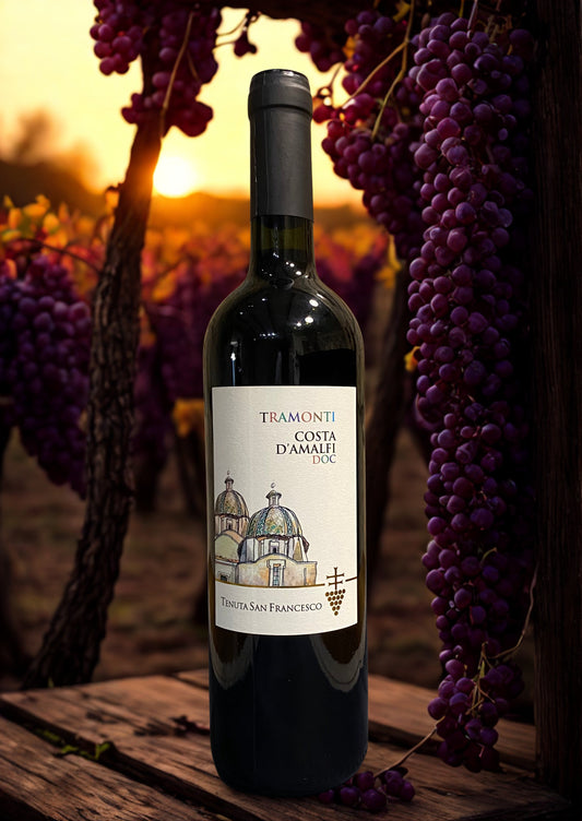 AGLIANICO TRAMONTI ROJO COSTA DE AMALFI DOC 2020-TENUTA SAN FRANCESCO