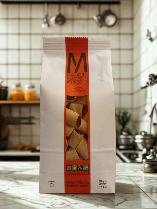 PASTA MEZZI PACCHERI - MANCINI